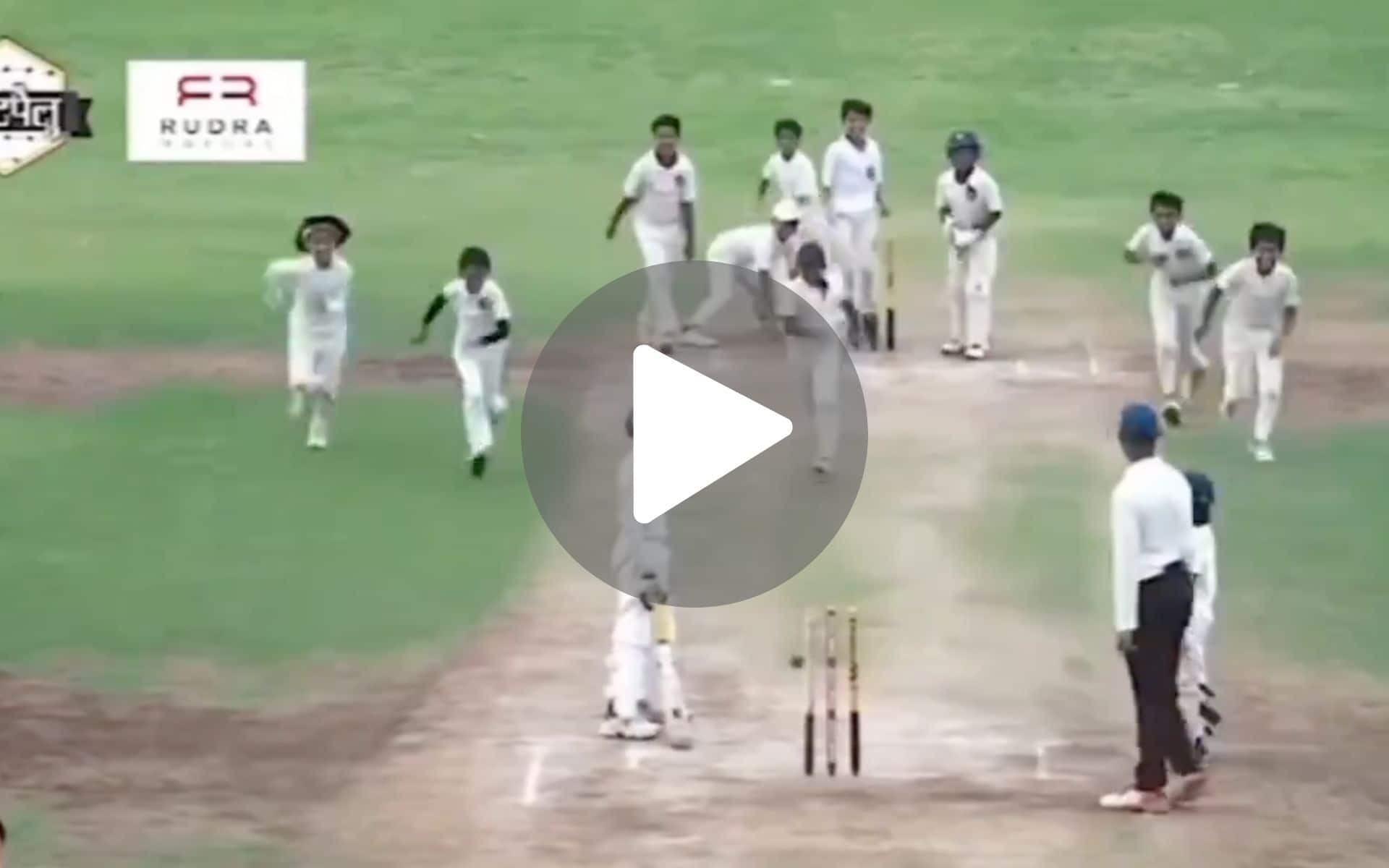 Funniest Run-Out Attempt Ever! 10 Kids Fail Miserably To Produce Hilarious Scene - Watch